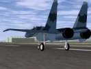 su37 cleared to take off